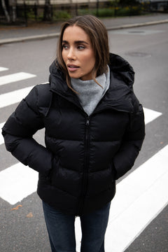 Maud Puff Jacket - Black