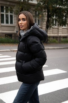 Maud Puff Jacket - Black
