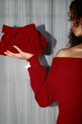 Velvet Bonita Bag - Savvy Red