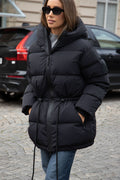 Pernille Down Puffer Jacket - Black