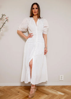 Fabienne Dress - Pure White