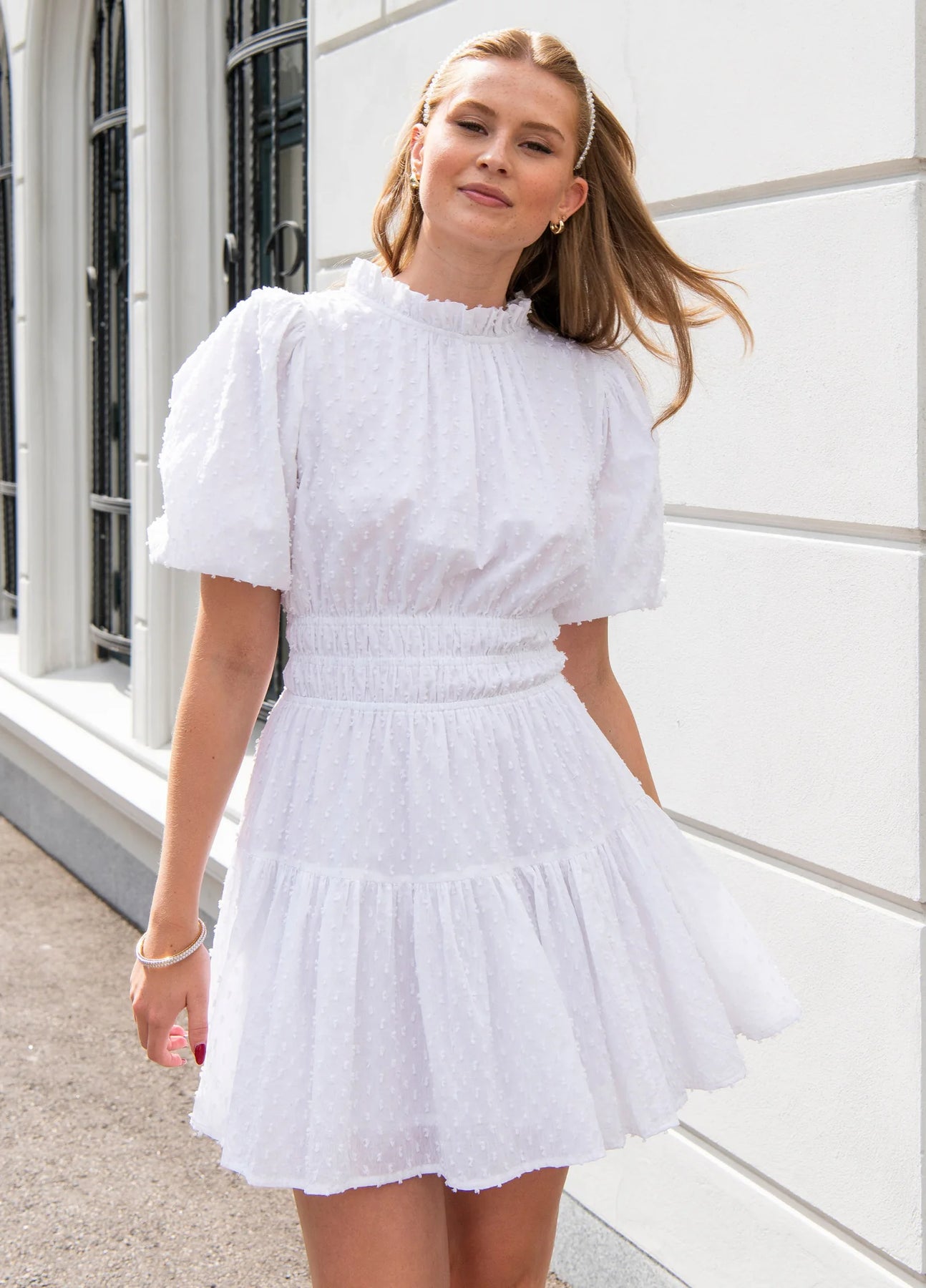 Louann Dress - Pure White