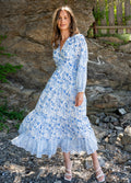 Elodie Dress - Capri Blue