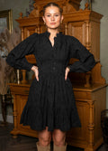 Marie Dress - Matte Black