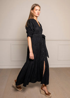 Sylvie Dress - Matte Black