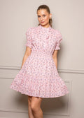 Millie Dress - Pink Flora
