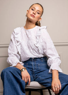 Amara Top - Antique White