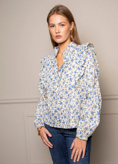 Maya Blouse - Spring Blue