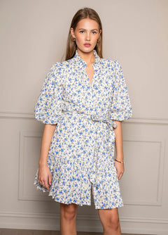 Camille Dress - Spring Blue