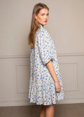Camille Dress - Spring Blue