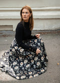 Astrid Skirt - Antique Black Poplin