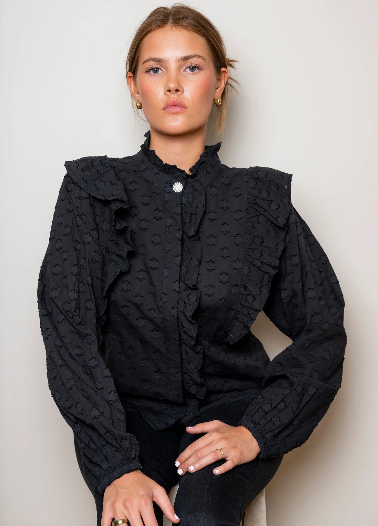 MISSMAYA - Bluser & skjorter - Maya Blouse - Soil - Villoid