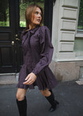 Vivienne Dress - Cocoa Poplin
