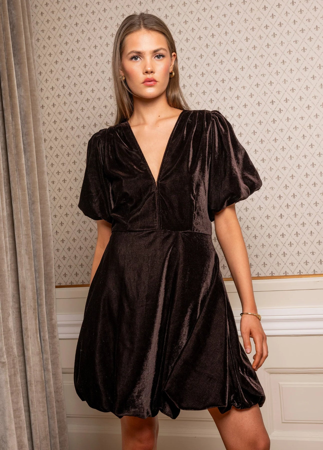 Blake Dress - Velvet Toffee