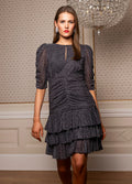 Rachel Dress - Dot Mesh