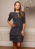 Rachel Dress - Dot Mesh