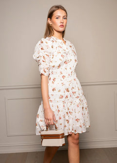 Fabienne Mini Dress - Rose