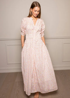 Fabienne Dress - Pink Petite