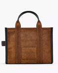 The Suede Leather Medium Tote - Copper