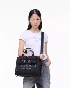 The Medium Pocket Tote - Black