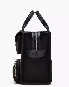 The Medium Pocket Tote - Black