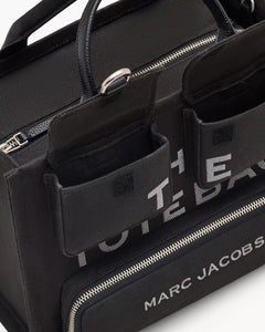 The Medium Pocket Tote - Black