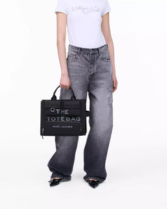 The Medium Pocket Tote - Black