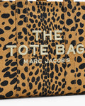 The Cheetah Canvas Medium Tote - Black Multi