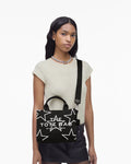 The Small Star Canvas Tote - Black