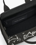 The Small Star Canvas Tote - Black