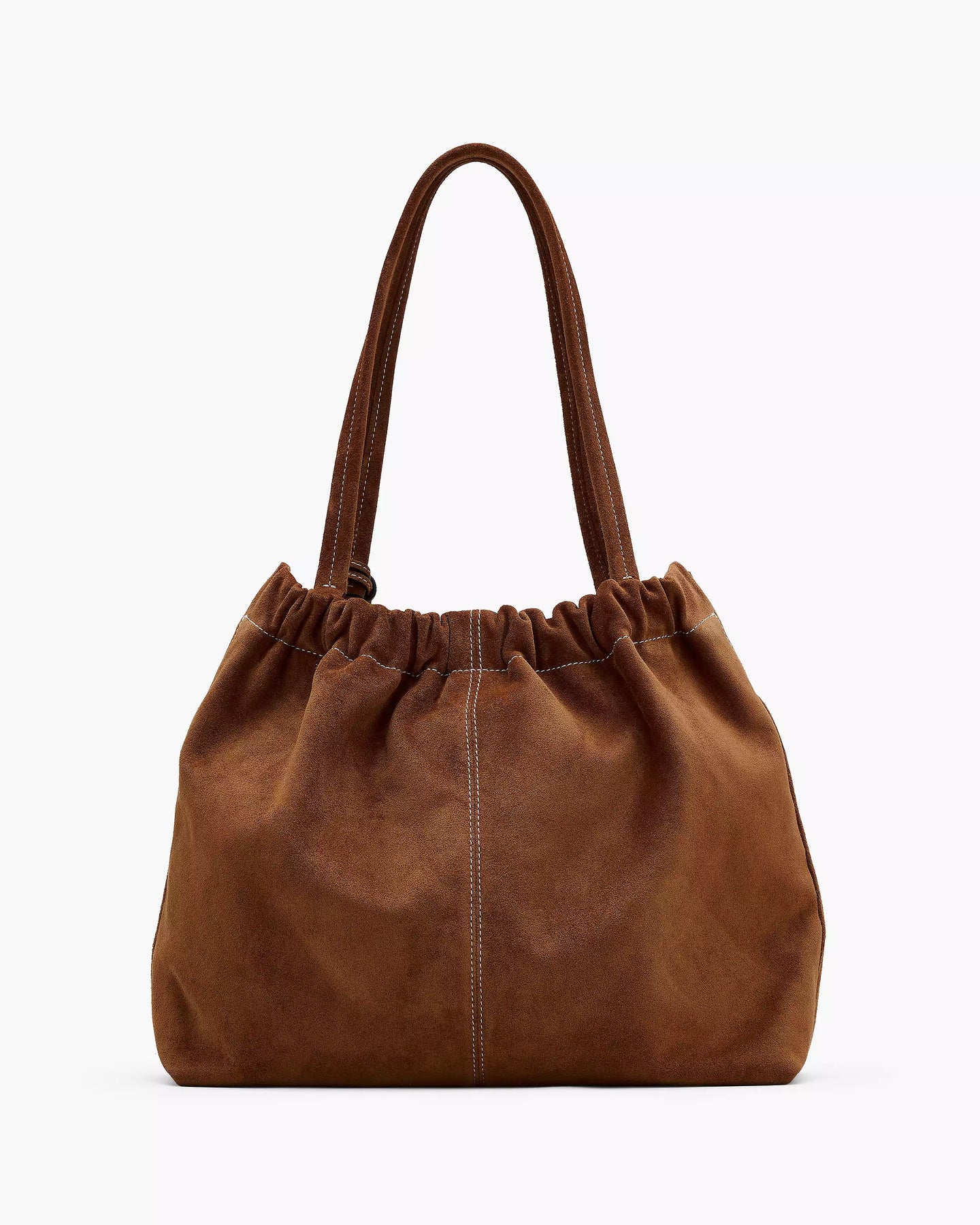 The Cristina Suede Tote - Copper