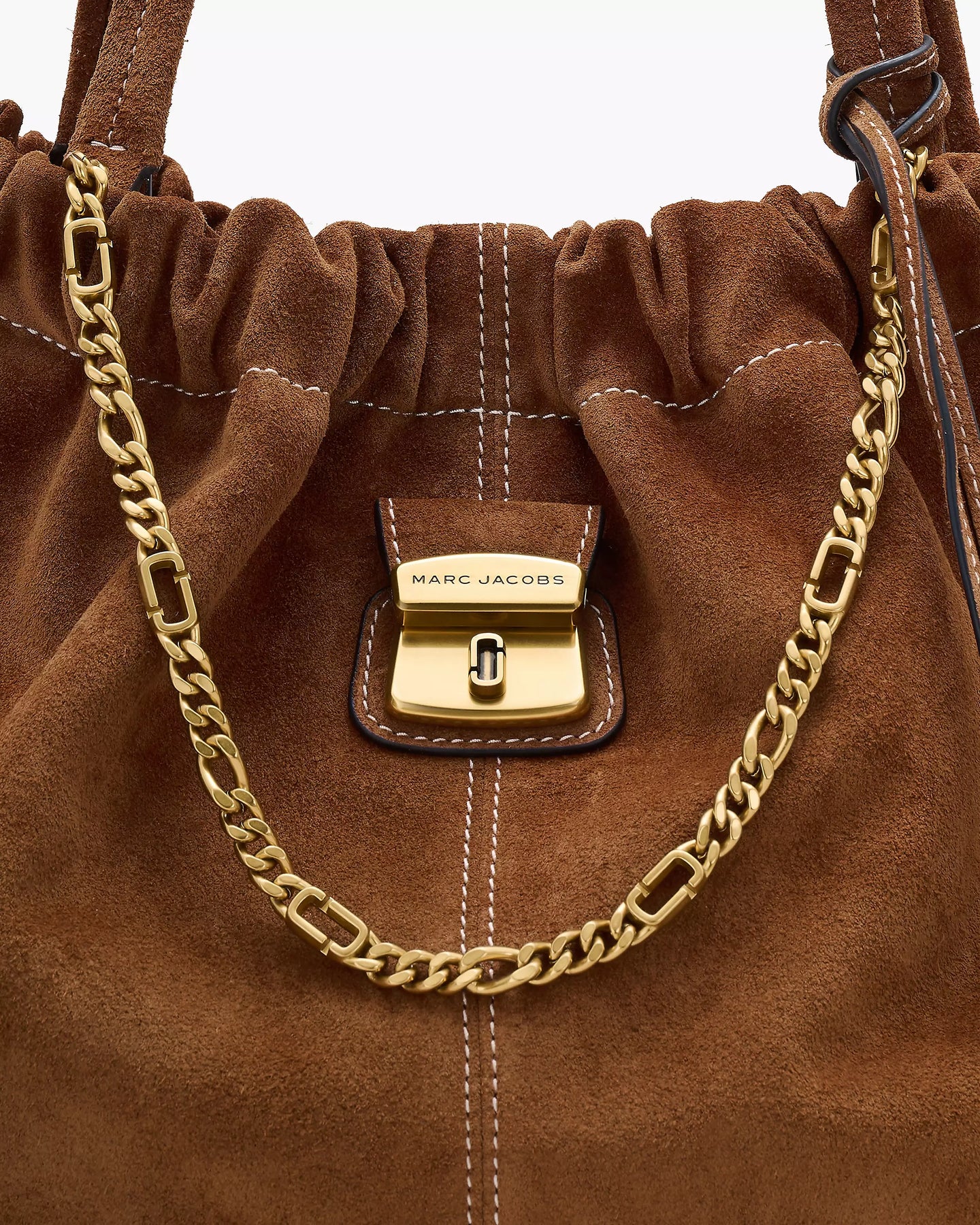 The Cristina Suede Tote - Copper