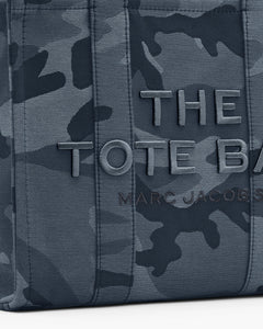 The Camo Jacquard Medium Tote - Blue Multi