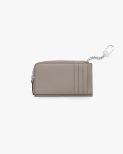 The Top Zip Multi Wallet - Cement
