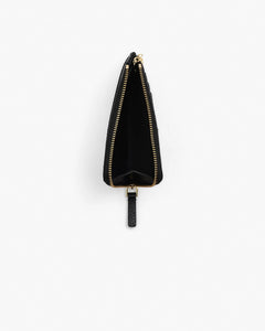 Top Zip Multi Wallet The Items - Black