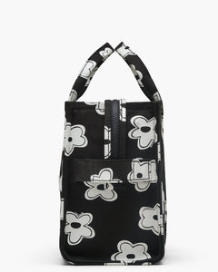 The Canvas Medium Tote - Black/White