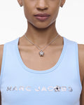 Daisy Balloon Necklace - Light Antique Silver