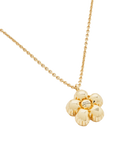 Daisy Balloon Necklace - Light Antique Gold
