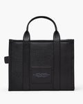 The Leather Medium Tote - Black
