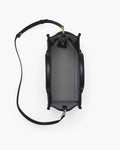 The Leather Medium Tote - Black
