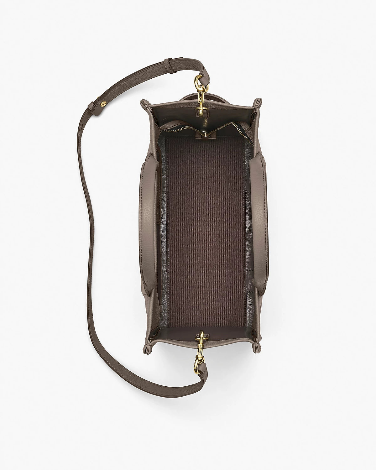 Marc Jacobs Vesker The Leather Medium Tote Cement Villoid