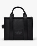 The Leather Small Tote - Black