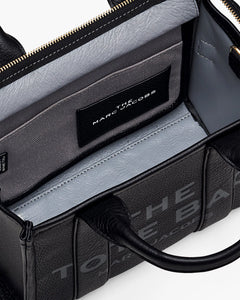 The Leather Small Tote - Black