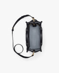 The Leather Small Tote - Black