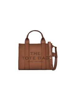 The Leather Small Tote - Argan Oil