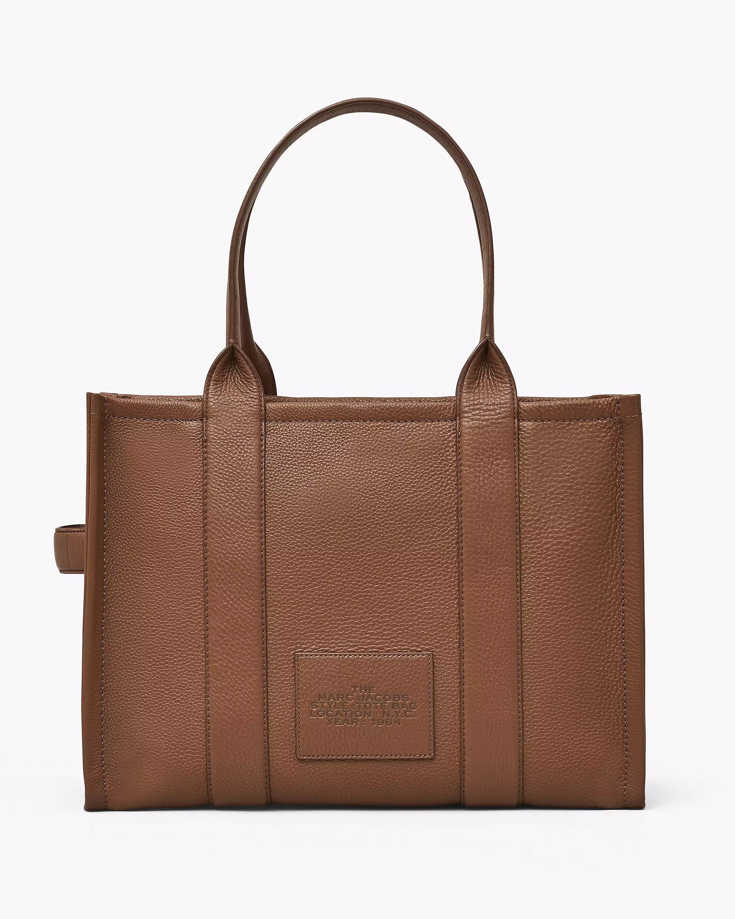 The Leather Large Tote - Argan Oil