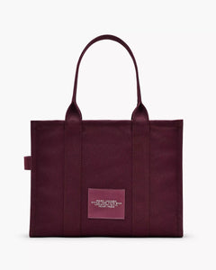 The Canvas Large Tote - Dark Plum