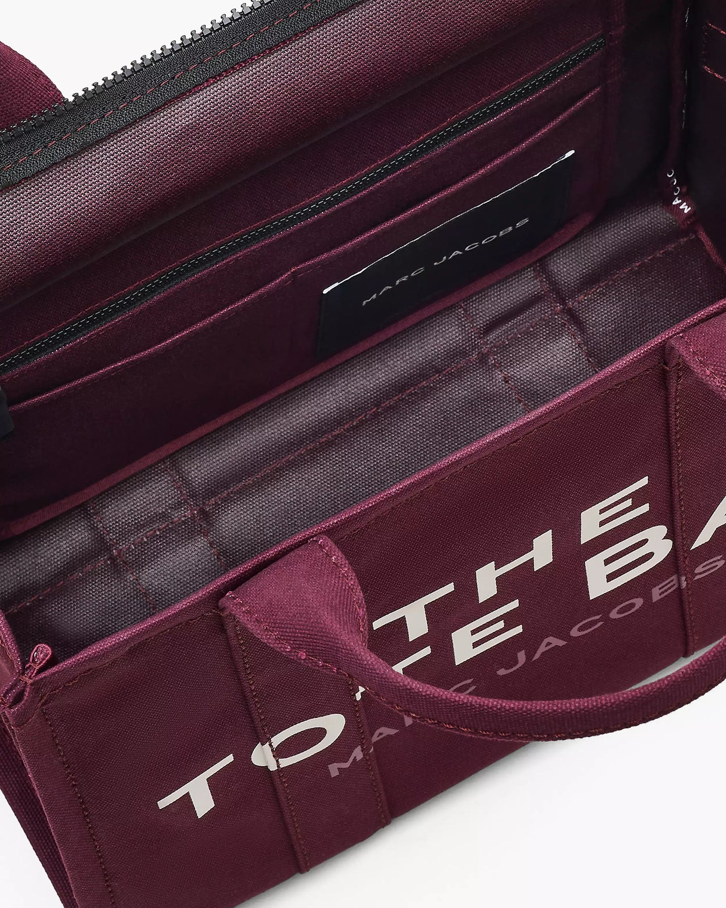 The Canvas Medium Tote - Dark Plum