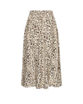 Alyona Vlora Skirt Aop - Oatmeal Leo