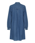 Elena Shirt Dress - Mid Blue Wash